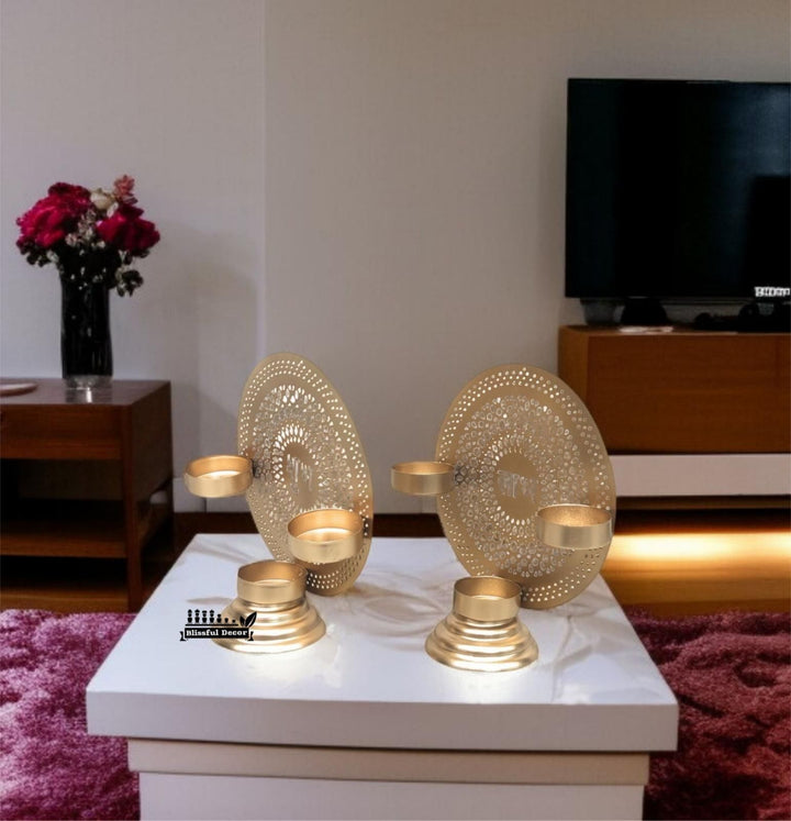 3 Tea Light Holder - Pack of 2