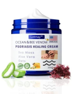 Bee Venom &Ocean Psoriasis Healing Cream (Pack Of 2)