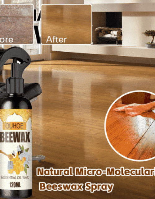 Beeswax for Furniture, Wood Polish and Conditioner for Long-Lasting Shine and Protection ( Pack of 2 )