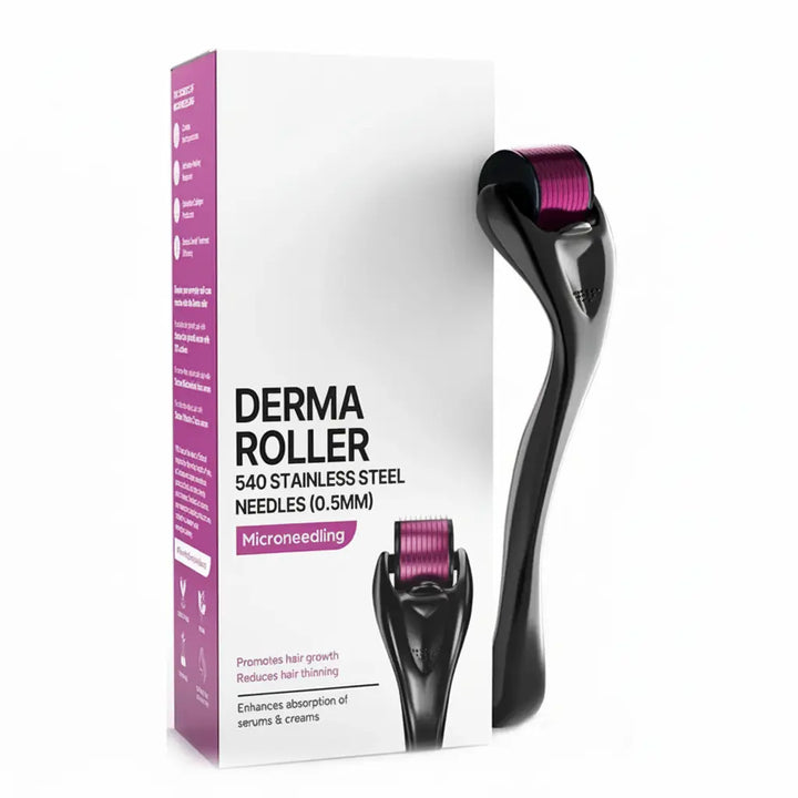 Derma Roller - 0.5mm with 540 Stainless Steel Needles